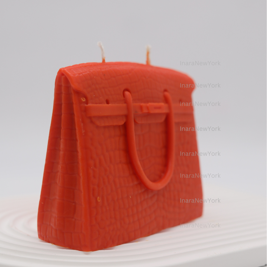 luxury handbag candle|aesthetic bag candle|Handmade decor candle|Gift for her|home candle|Modern candle|Decorative soy candle decor