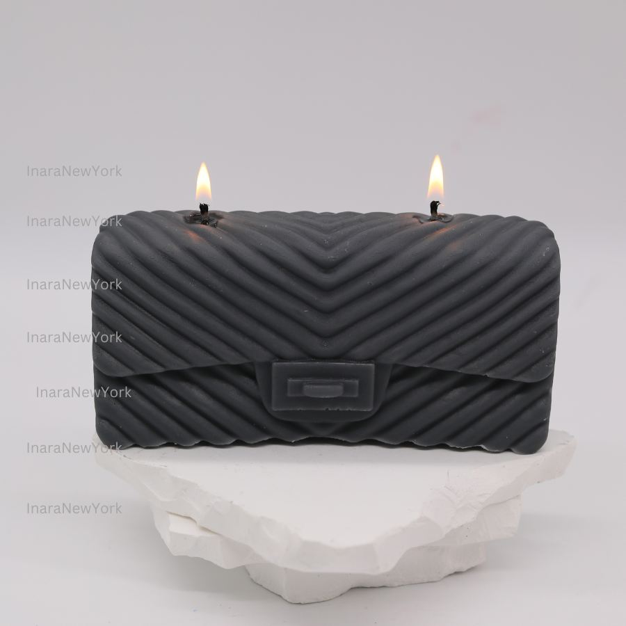 luxury handbag candle|aesthetic bag candle|Handmade decor candle|Gift for her|home candle|Modern candle|Decorative soy candle decor