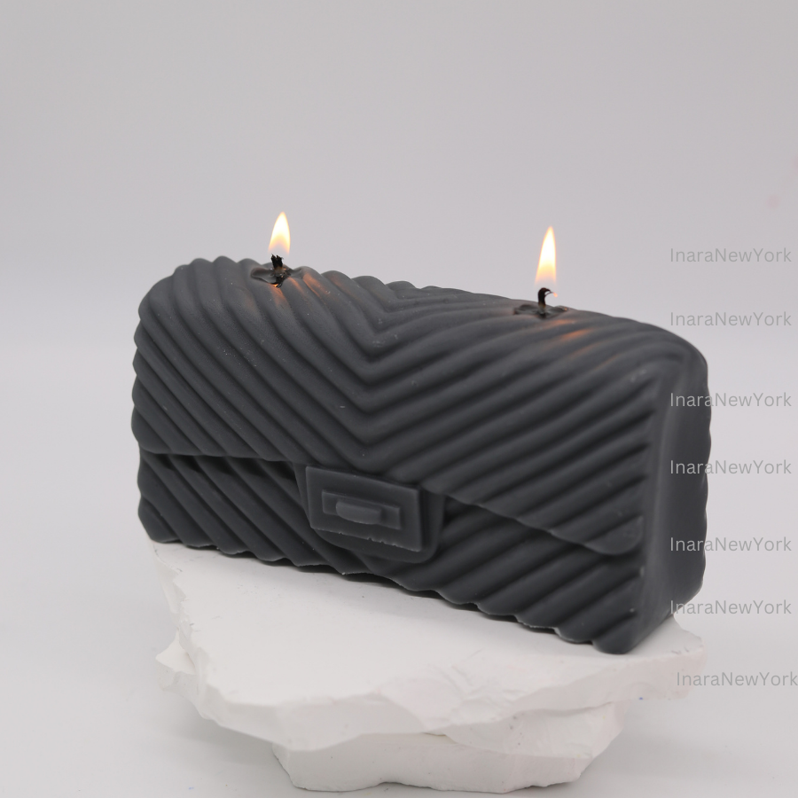 luxury handbag candle|aesthetic bag candle|Handmade decor candle|Gift for her|home candle|Modern candle|Decorative soy candle decor