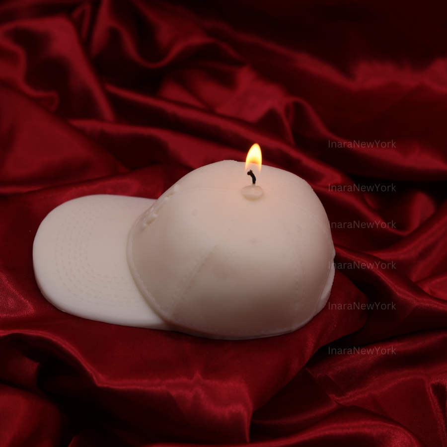 cap shaped candle|aesthetic bag candle|Handmade decor candle|Gift for her|home candle|Modern candle|Decorative soy candle decor