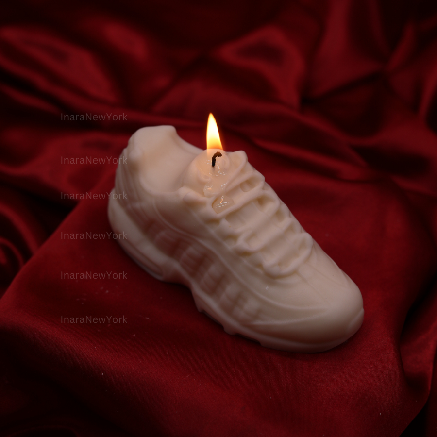 shoe shaped candle| sneakerhead gift | aesthetic bag candle|Handmade decor candle|Gift for her|home candle|Modern candle|Decorative soy candle decor