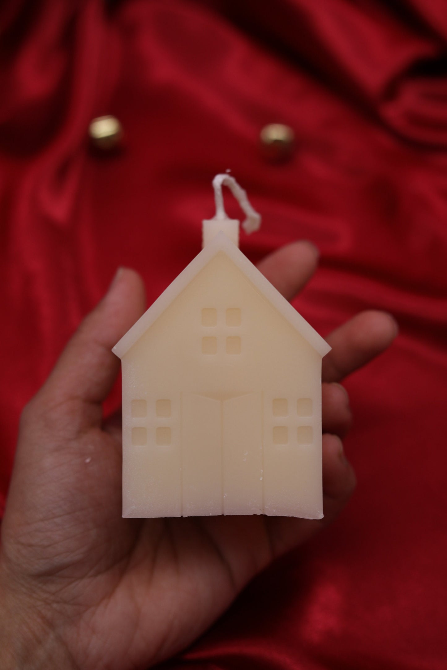 Christmas house candle | Christmas décor | housewarming | holiday gifts| custom holiday gifts| custom Christmas gift