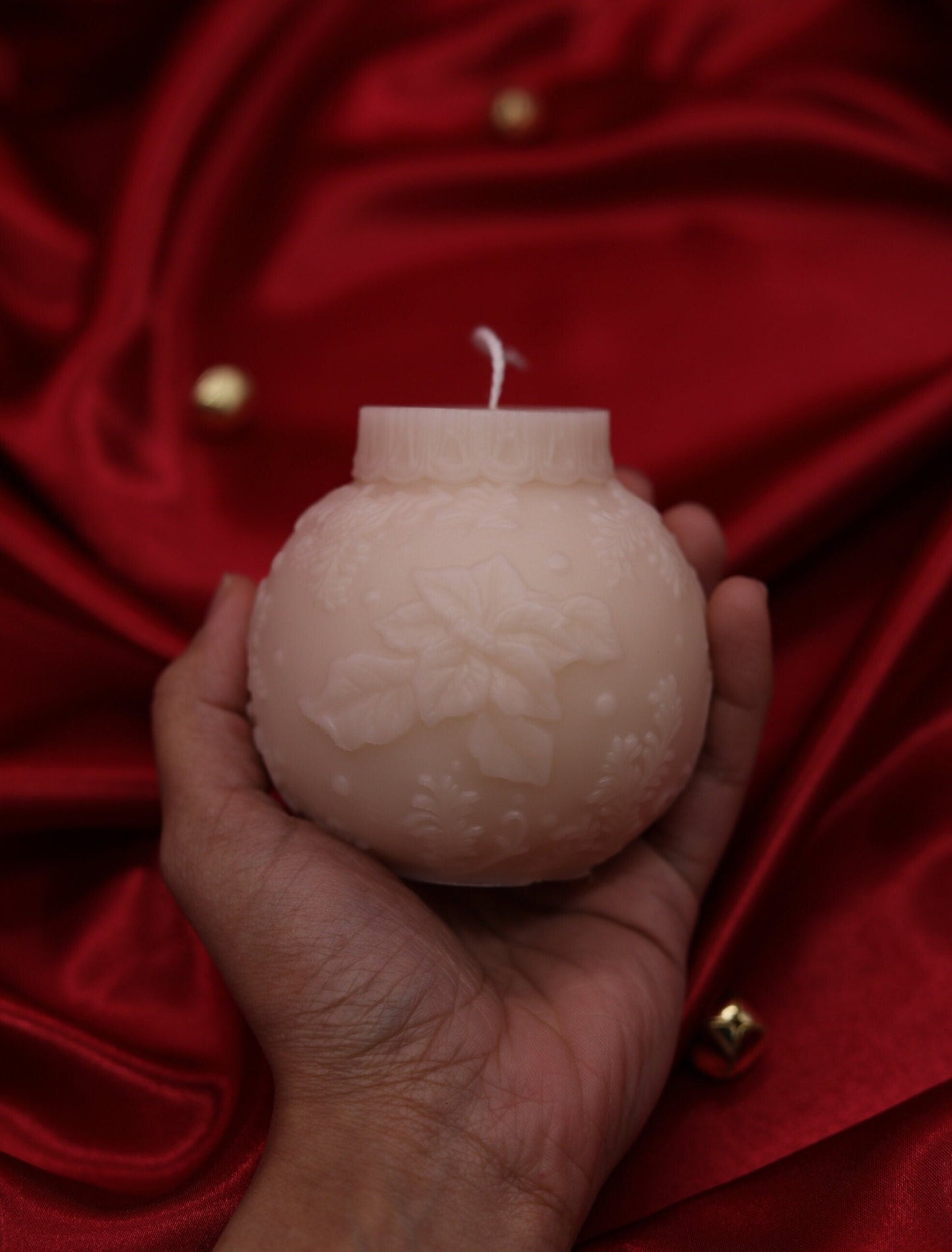 Christmas ornament candle | Christmas décor | housewarming | custom holiday gifts| custom Christmas gift | ornaments