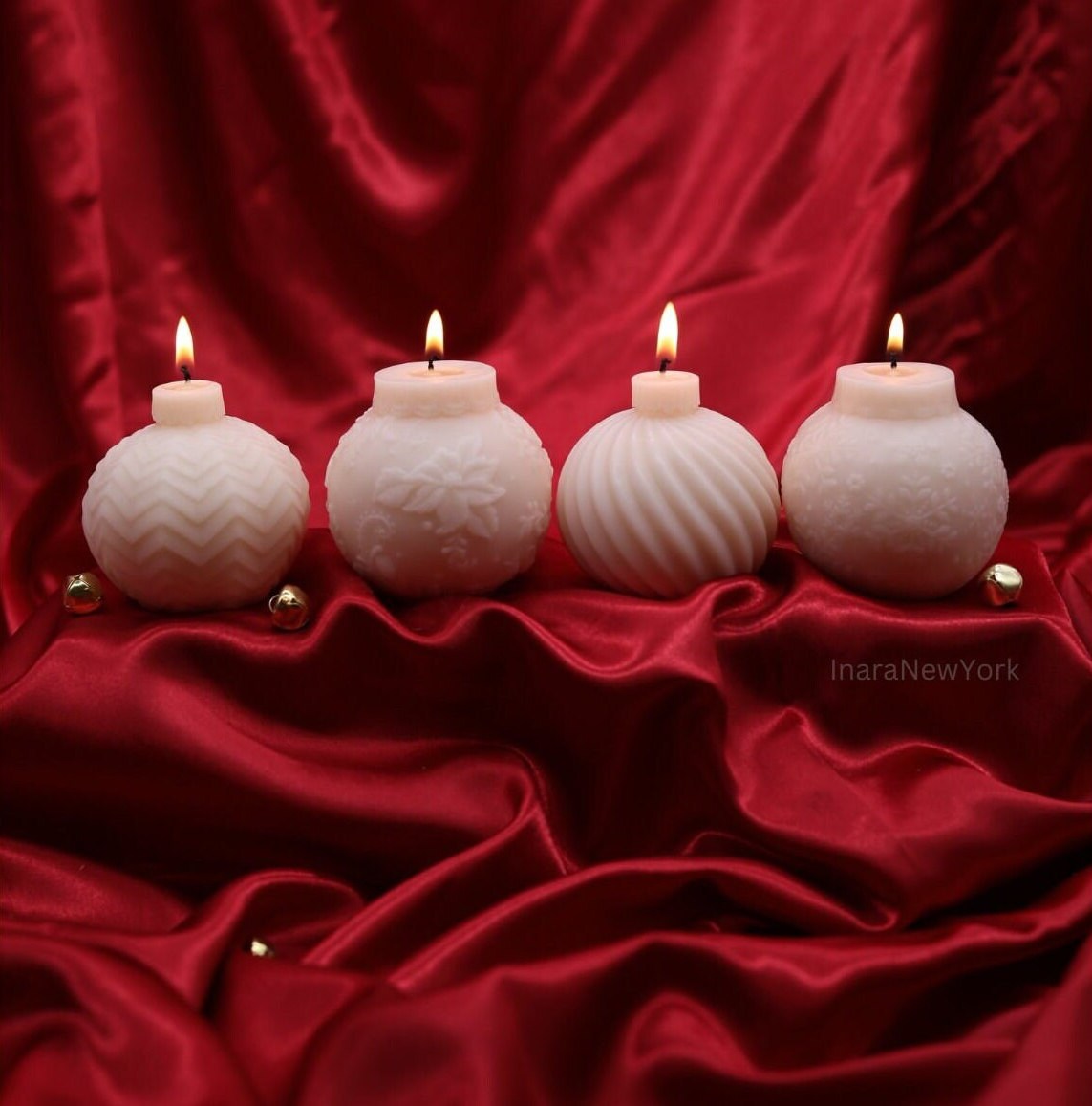 Christmas ornament candle | Christmas décor | housewarming | custom holiday gifts| custom Christmas gift | ornaments