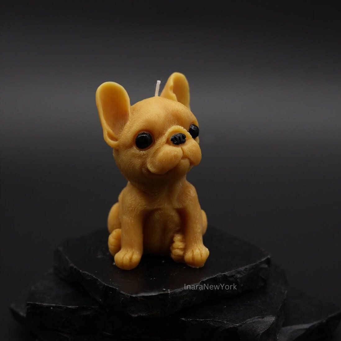 Frenchie dog | bulldog candle| sculptural | housewarming candle |birthday | doggy | personalized candle | pug dog candle