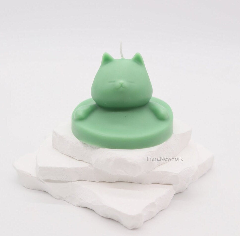 cute cat candle, cat, housewarming gift, anniversary gift, pet, cat mom, pussy cat, agooboo, meow, cutegift, teen gifts,