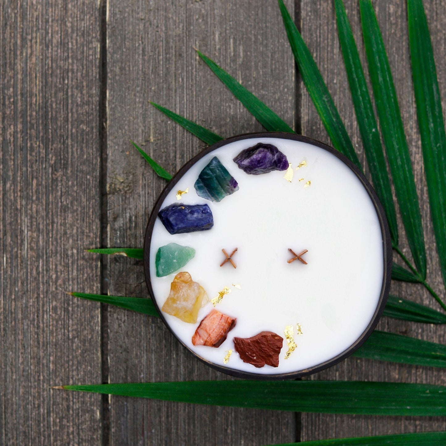 UGE Flower Candle 28 oz - Dough bowl candle - Botanical Candle - 6 Wicks Wood bowl - Mother’s Day gift - Housewarming - Container Candle