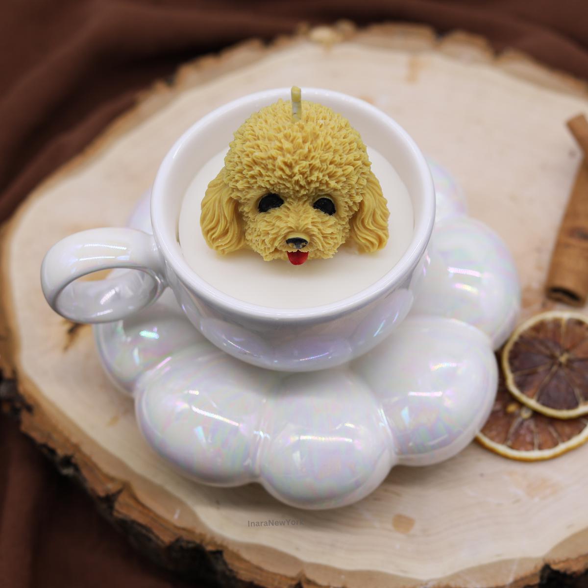 Dog candle | soy wax candle | housewarming gift | cotton wick | birthday candle | custom gift | dog lover gift| DOG LOVER GIFTS