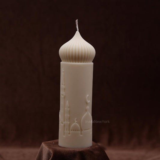 Ramadan Candle | Muslim Decor | Eid Mubarak | Eid Decor | Mosque Shaped Candle | Islamic Candle | Eid Gift Idea | Islam | Ramadan Decor