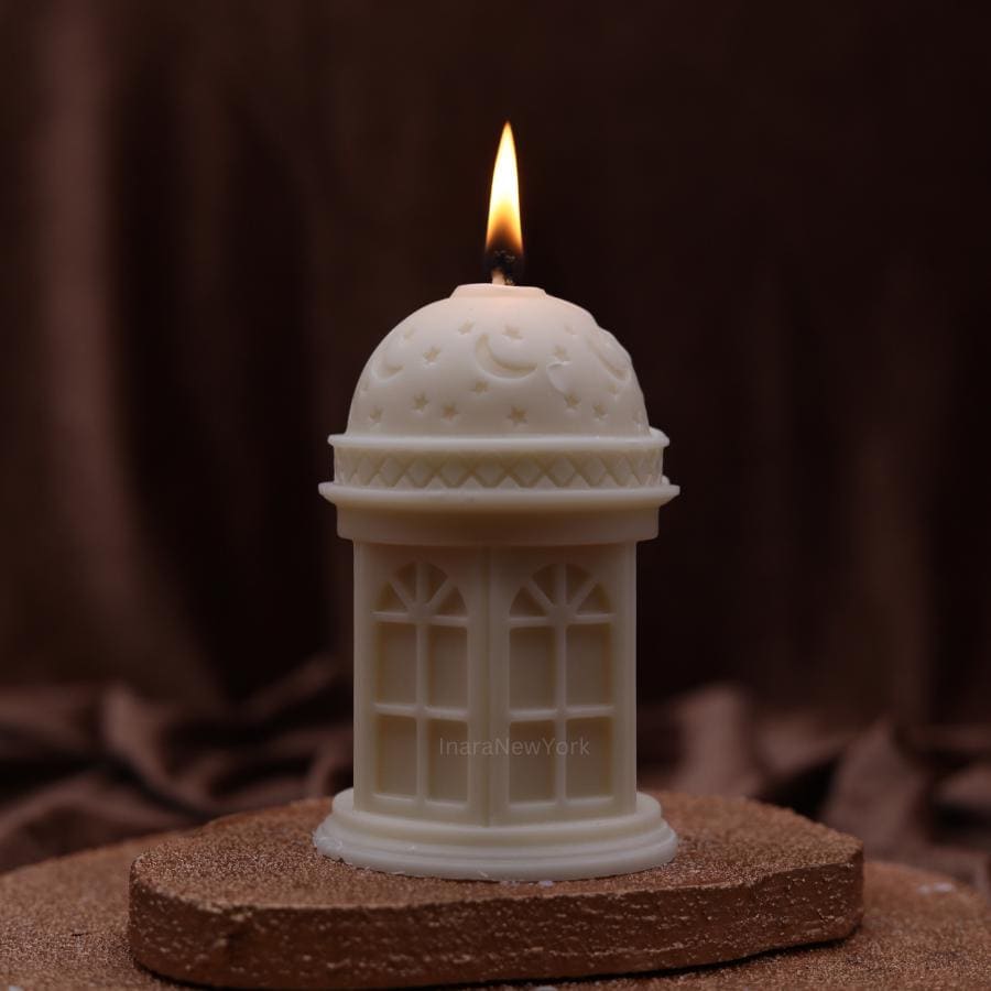 Ramadan Candle | Muslim Decor | Eid Mubarak | Eid Decor | Mosque Shaped Candle | Islamic Candle | Eid Gift Idea | Islam | Ramadan Decor