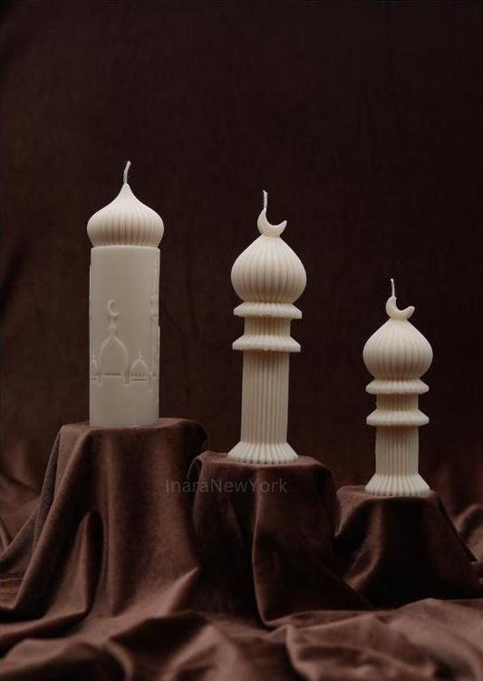 Ramadan Candle | Muslim Decor | Eid Mubarak | Eid Decor | Mosque Shaped Candle | Islamic Candle | Eid Gift Idea | Islam | Ramadan Decor