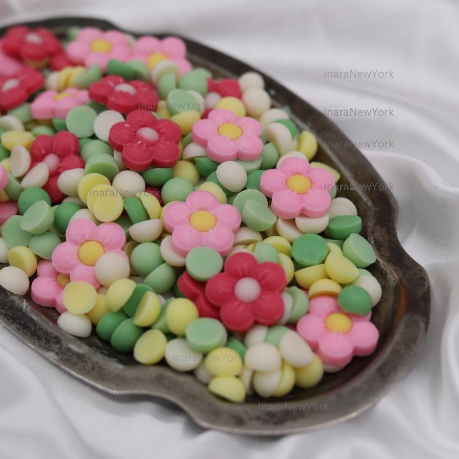 Flower wax melts flower wax melts for warmer gift for flower lover candle wax strong scent unique gift party favor candle wax melts