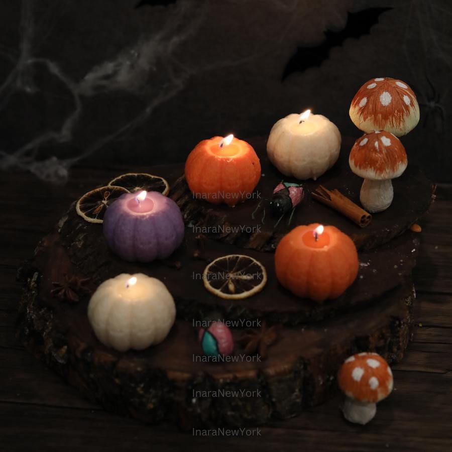PUMPKIN CANDLE décor | fall candle | sculptural candle | housewarming | handmade candle | pumpkin shaped candle