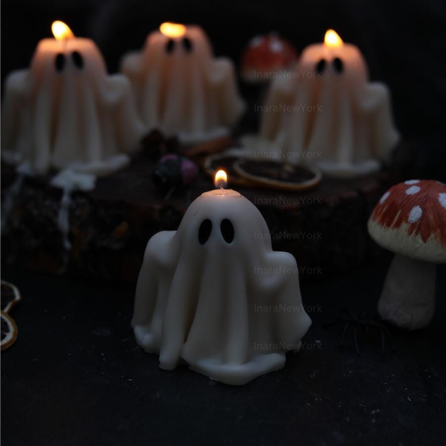 Spooky Pumpkins | Halloween Pumpkin candle | Pumpkin scented candle | Autumn candles | Soy wax candle | Gift | Fall season