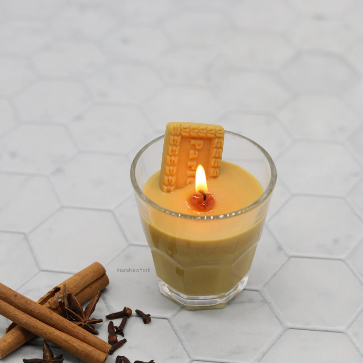 Chai Samosa Candle | Diwali gift | Indian décor | Indian candle | housewarming | Puja gift | desi gifts | samosa candle | mithai candle