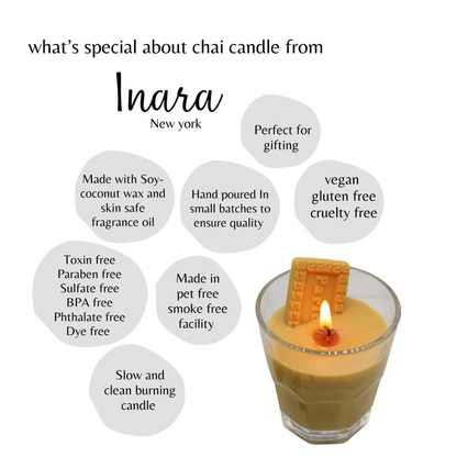 Chai Samosa Candle | Diwali gift | Indian décor | Indian candle | housewarming | Puja gift | desi gifts | samosa candle | mithai candle
