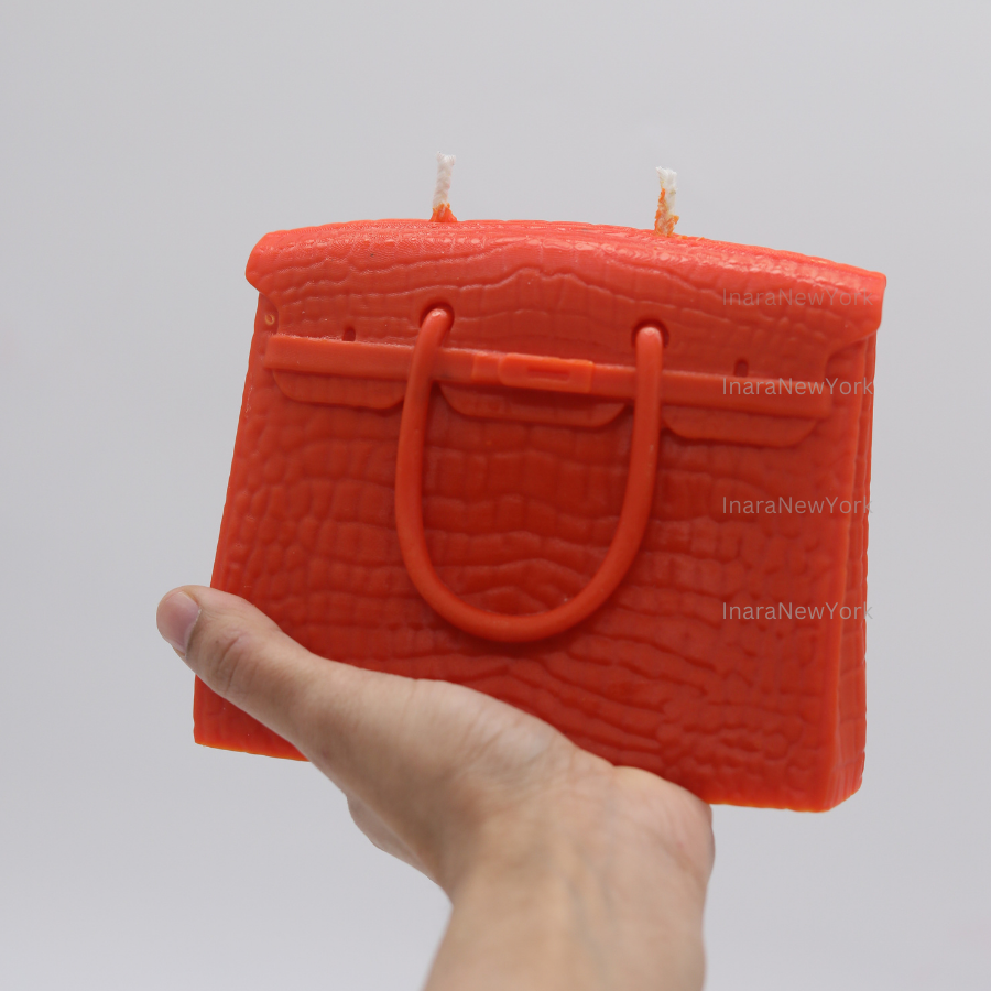 luxury handbag candle|aesthetic bag candle|Handmade decor candle|Gift for her|home candle|Modern candle|Decorative soy candle decor