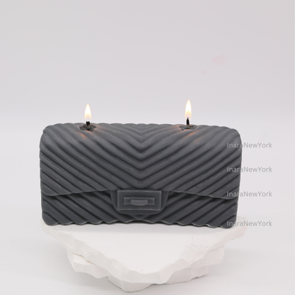 luxury handbag candle|aesthetic bag candle|Handmade decor candle|Gift for her|home candle|Modern candle|Decorative soy candle decor