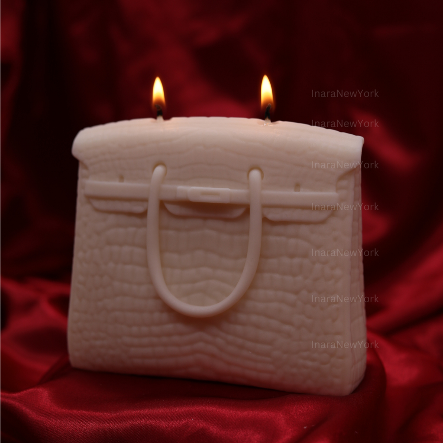 luxury handbag candle|aesthetic bag candle|Handmade decor candle|Gift for her|home candle|Modern candle|Decorative soy candle decor