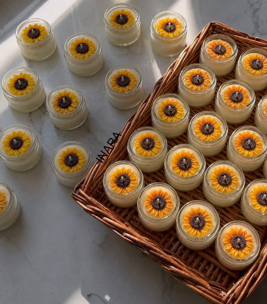 20 flower candles