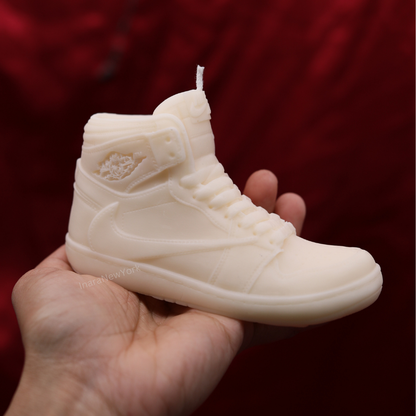 sneaker candle| sneakerhead gifts | aesthetic bag candle| Handmade decor candle |Gift for her|home candle|Modern candle|Decorative soy candle decor