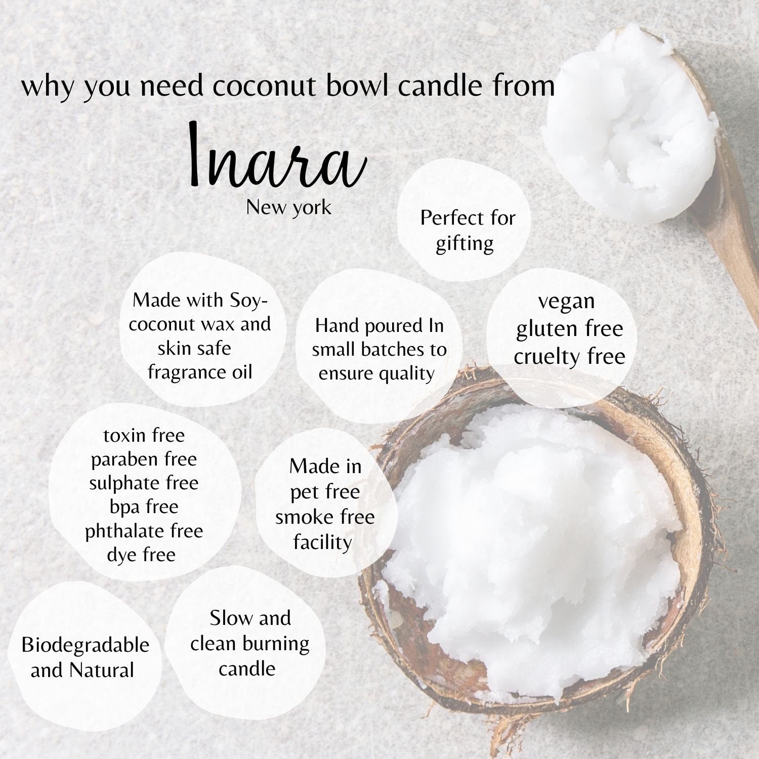 coconut shell Candle | housewarming | birthday | gift | Custom candle | handmade custom scent candle| mothers day gift