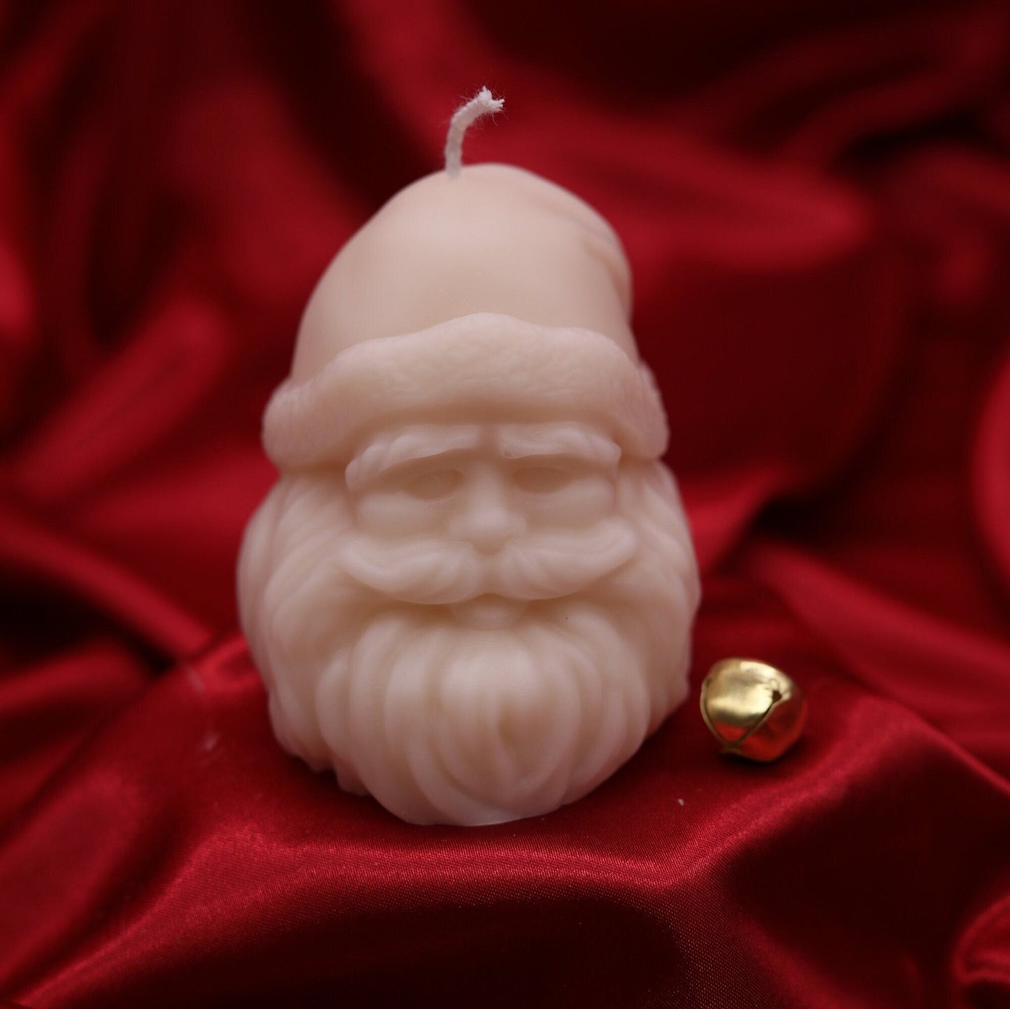 Christmas Santa candle | Christmas décor | Santa candle | custom holiday gifts| custom Christmas gift |Santa clause| Grinch