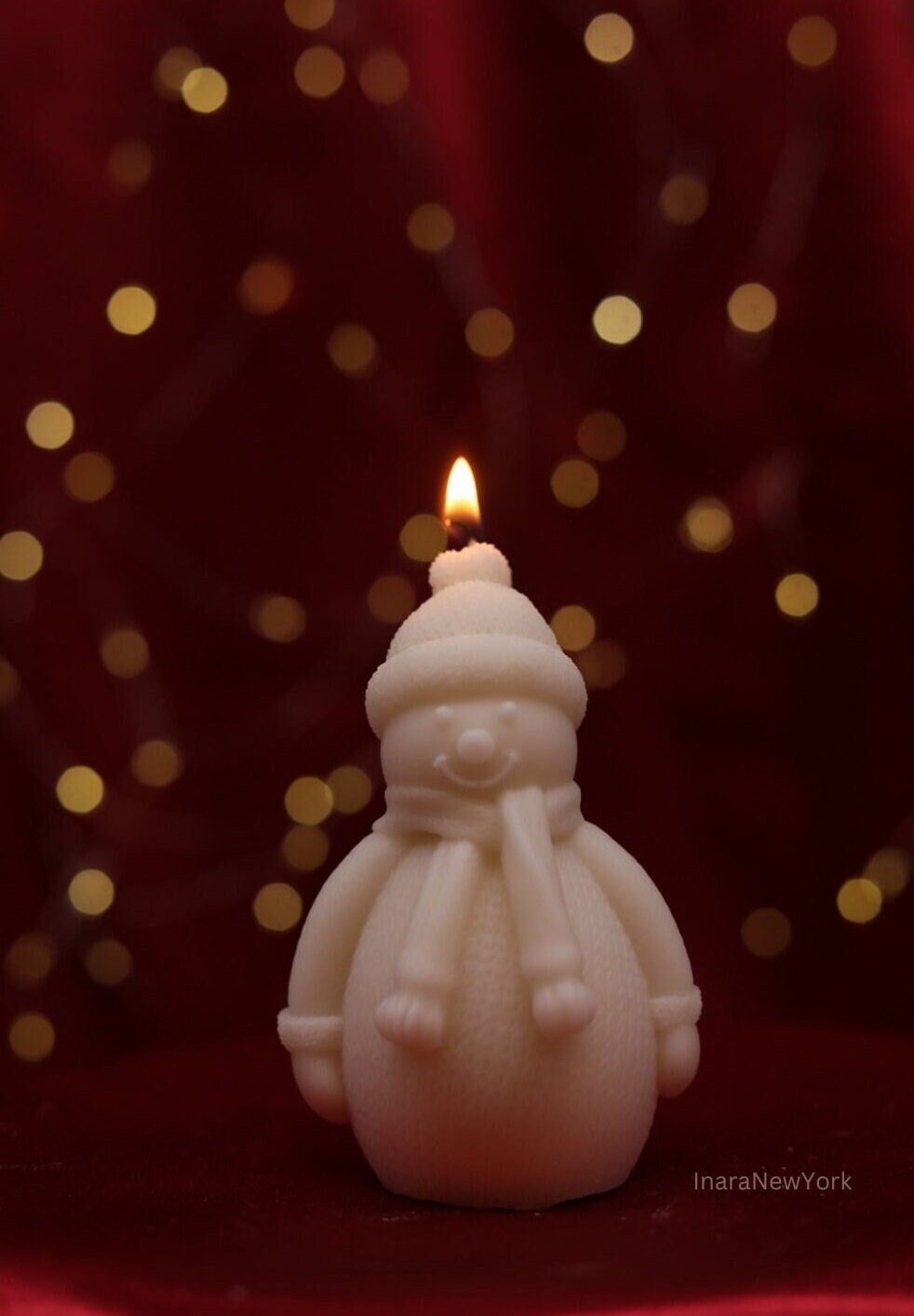 Snowman candle | Christmas décor | housewarming | holiday gifts| custom holiday gifts| custom Christmas gift | snowman