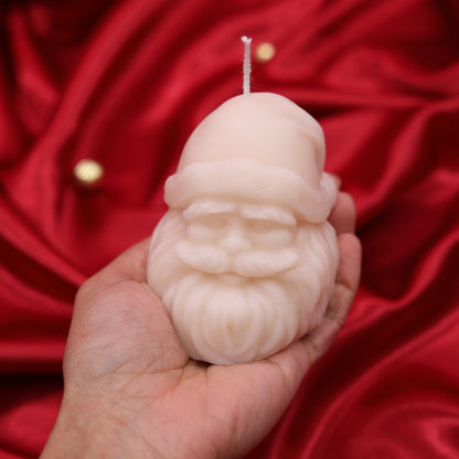 Christmas Santa candle | Christmas décor | Santa candle | custom holiday gifts| custom Christmas gift |Santa clause| Grinch