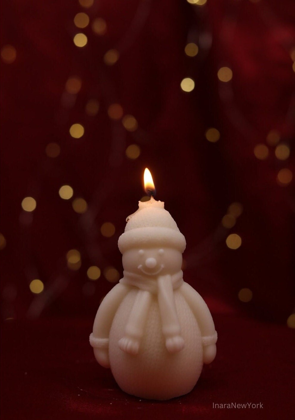 Snowman candle | Christmas décor | housewarming | holiday gifts| custom holiday gifts| custom Christmas gift | snowman