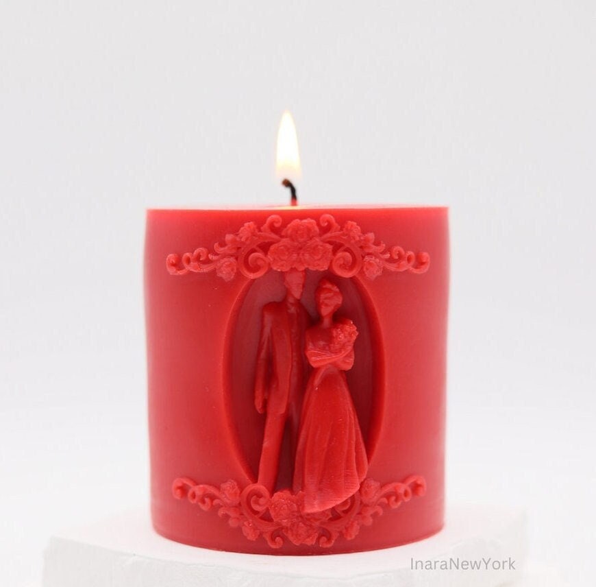 wedding candle, couple wedding candle,