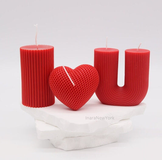 i love you candle, i love you, valentines day, valentine gift, proposal gift, heart candle, gift for her, home décor, wedding gift, valentines gift idea, romantic birthday gift, romantic gift, couple gift ideas