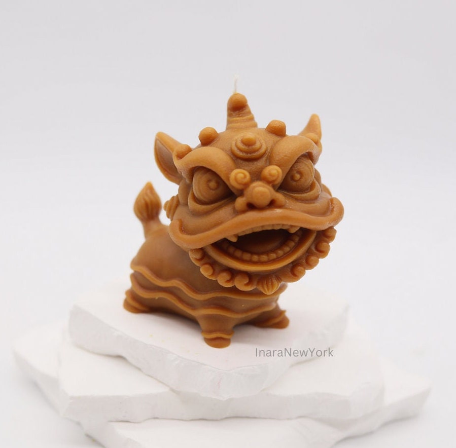 Free shipping | Chinese dragon candle | Chinese new year 2024 candle| sculptural candle | housewarming | abstract candle |