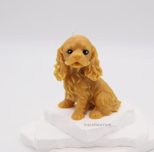 cocker spaniel,  Irish setter dog, DOG CANDLE, DOGGY, DOG MOM, GIFT FOR DOG LOVER, AGAABOO, GOLDEN RETRIVER