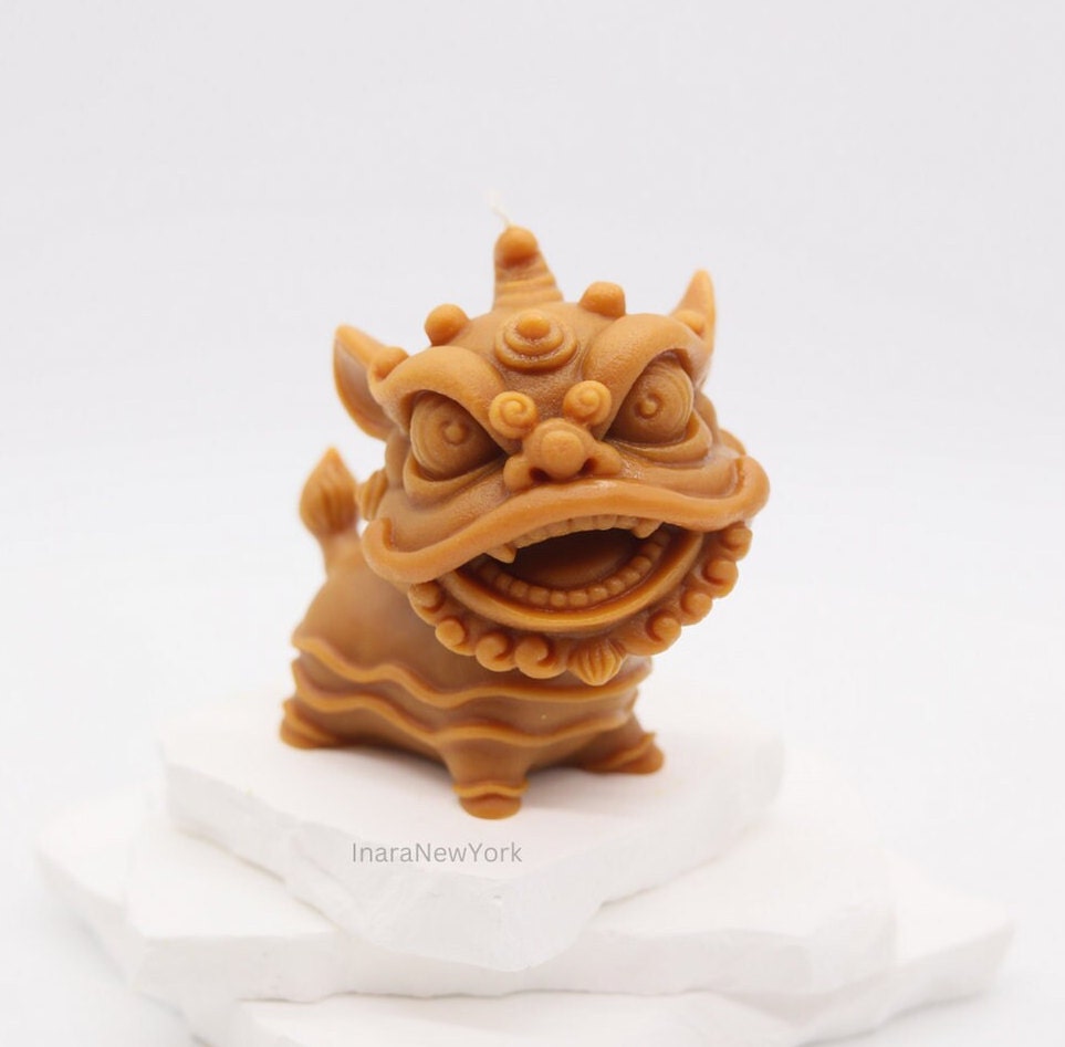 Free shipping | Chinese dragon candle | Chinese new year 2024 candle| sculptural candle | housewarming | abstract candle |