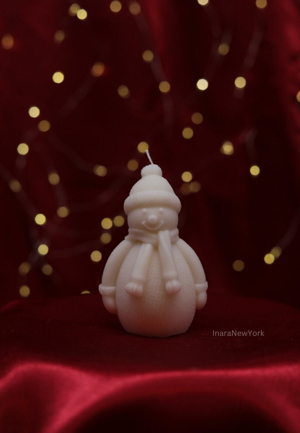 Snowman candle | Christmas décor | housewarming | holiday gifts| custom holiday gifts| custom Christmas gift | snowman