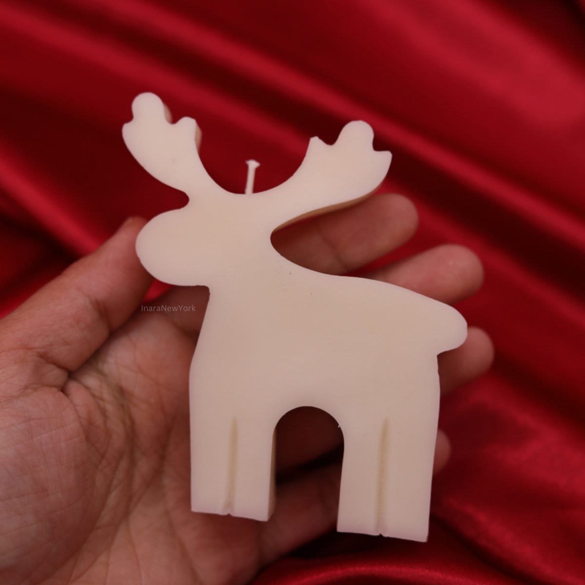 Reindeer candle | Christmas décor | housewarming | holiday gifts| custom holiday gifts| custom Christmas gift | snowman