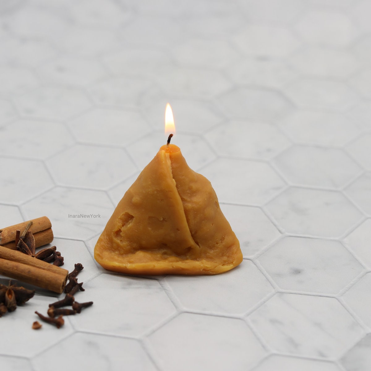 bulk 50 samosa candle | Holi décor | Indian candle | housewarming | Diwali gift| puja gift| ladoo candle | mithai box |