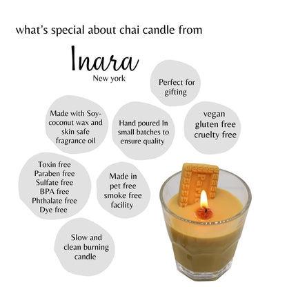 10 chai 10 samosa candle custom listing