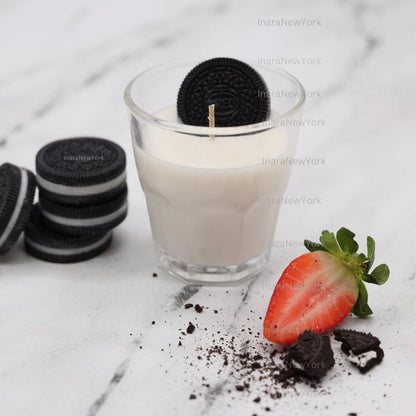 milk and cookie | iced latte candle | espresso martini candle | milk jar candle | vanilla chai candle | masala chai tea | birthday candle