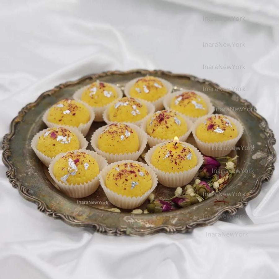 Mini pack - Mithai candles | Party favors | Personalized Labels | Desi candles