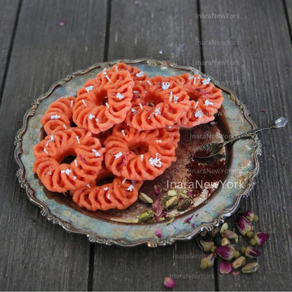 free shipping 7 Pcs Indian dessert candle | holi candle | indian décor | Indian candle | housewarming | Diwali gift| ladoo candle | mithai