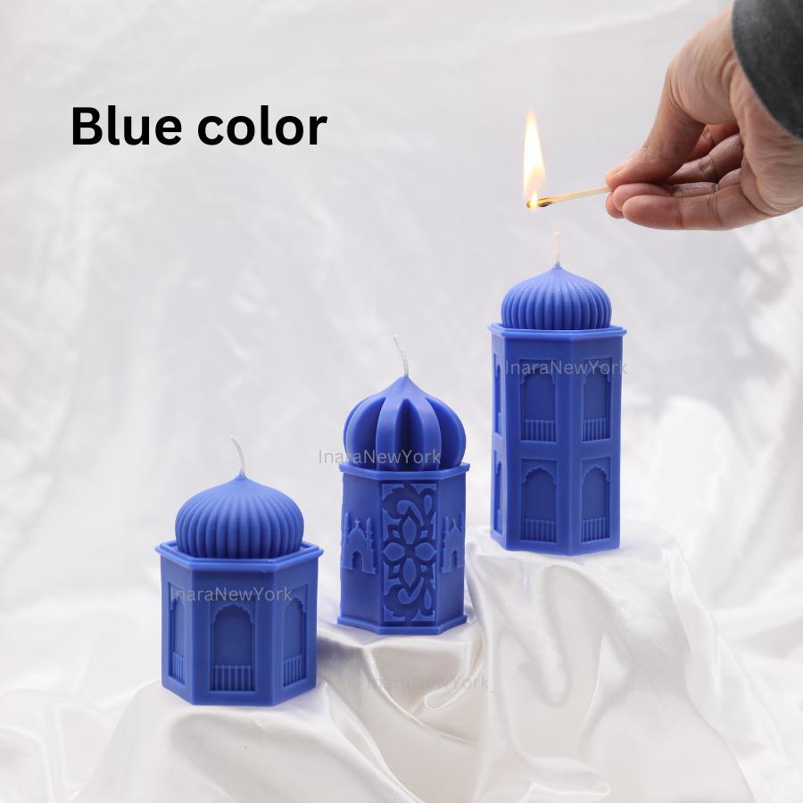 Handmade Soy Ramadan Candle: Islamic Home Decor
