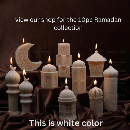 Ramadan Candle | Muslim Decor | Eid Mubarak | Eid Decor | Mosque Shaped Candle | Islamic Candle | Eid Gift Idea | Islam | Ramadan Decor