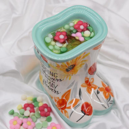 Soy Flower Wax Melts, Flower Shaped Wax Melts, Flower Wax Tarts, Spring Wax Melts, Valentines Wax Melts, Valentine Gift, Mother's Day Gift