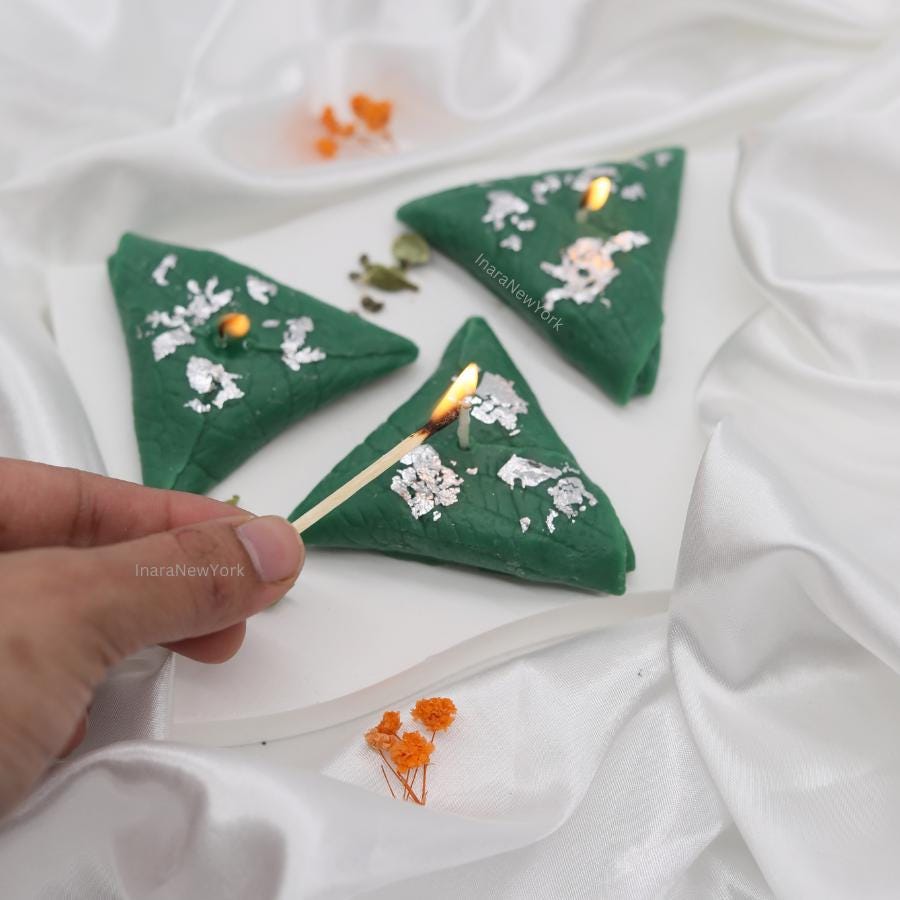 meetha paan 3pcs candle | indian dessert candle | chai candle | indian décor | Indian candle | housewarming | Diwali gift|