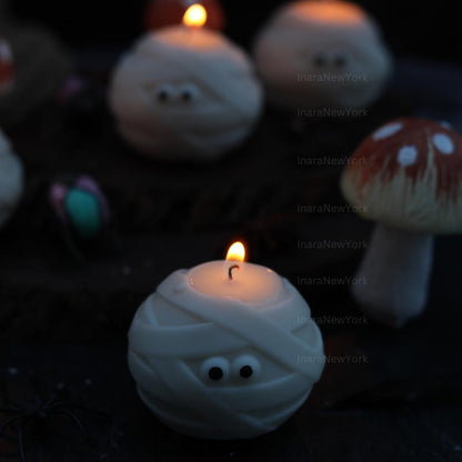 MUMMY CANDLE - Halloween Spooky Decoration