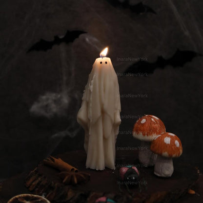 Tall Ghost Candles | Halloween Ghosts | Spooky Candles | Autumn Decor | Autumn Decoration | Fall | Halloween Candles | Soy wax