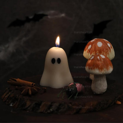 cute Ghost Candles | Halloween Ghosts | Spooky Candles | Autumn Decor | Autumn Decoration | Fall | Halloween Candles | Soy wax