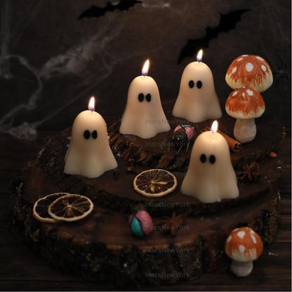 cute Ghost Candles | Halloween Ghosts | Spooky Candles | Autumn Decor | Autumn Decoration | Fall | Halloween Candles | Soy wax